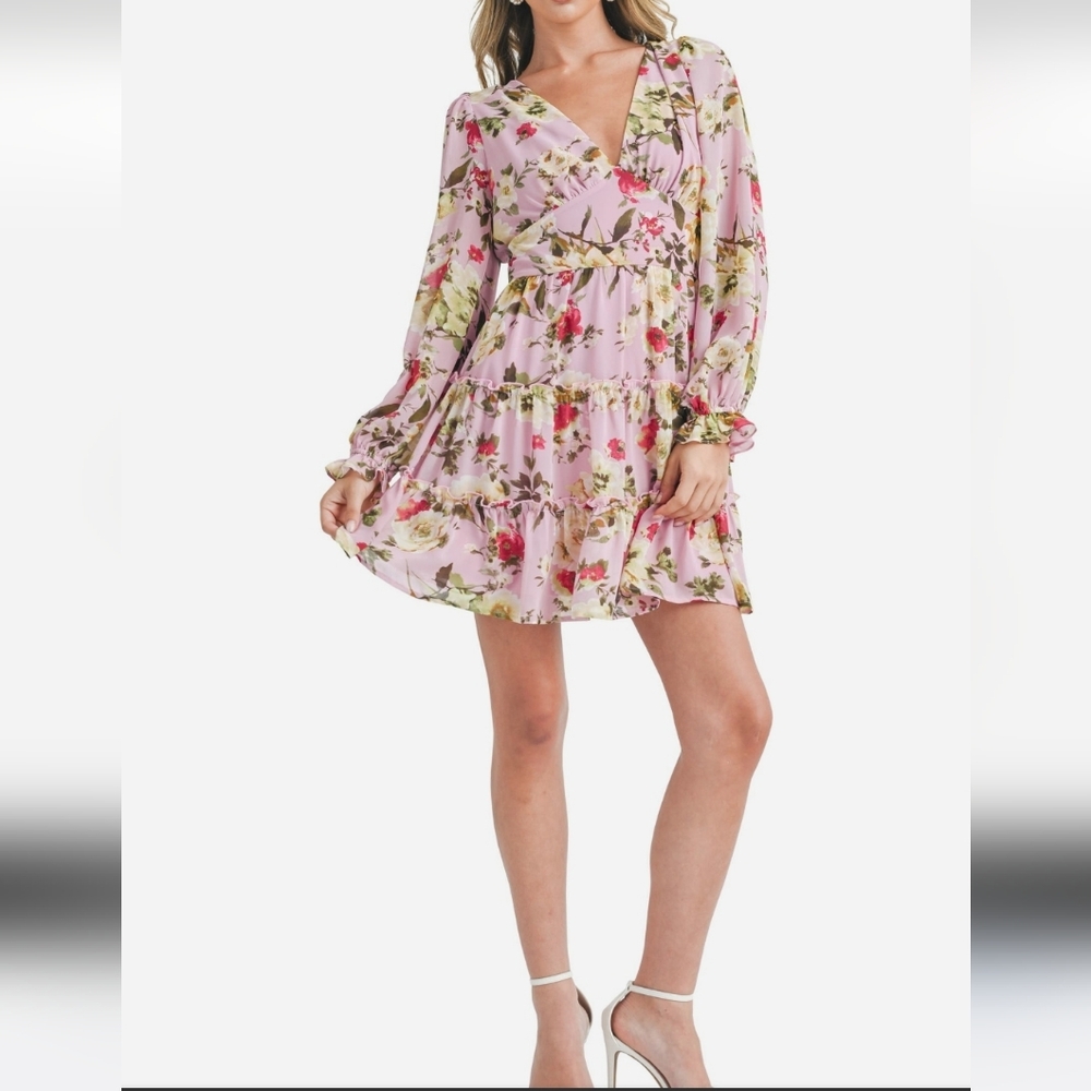 Lush Open Back Minidress Size M